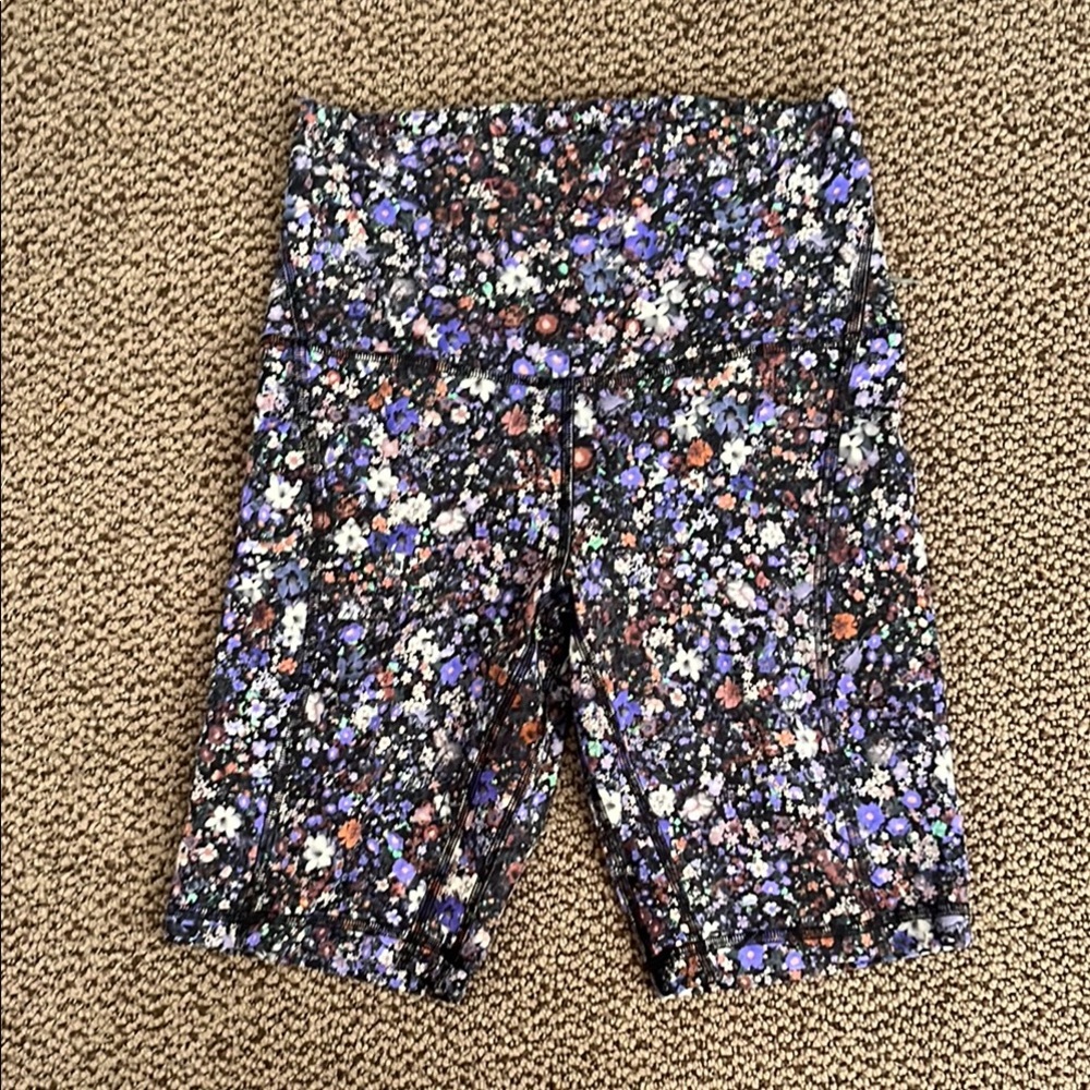 Lululemon Align Floral Pocket Short 8”